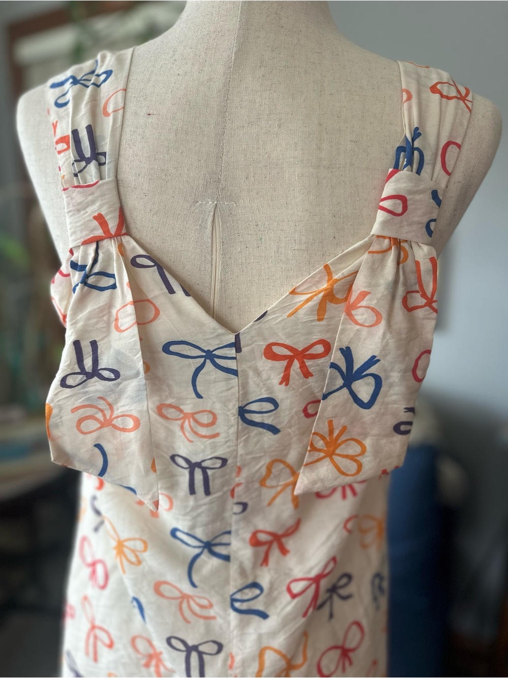 🎀Compania Fantastica for Anthropologie. Bow tie dress. Small. NWT. - Picture 7 of 16